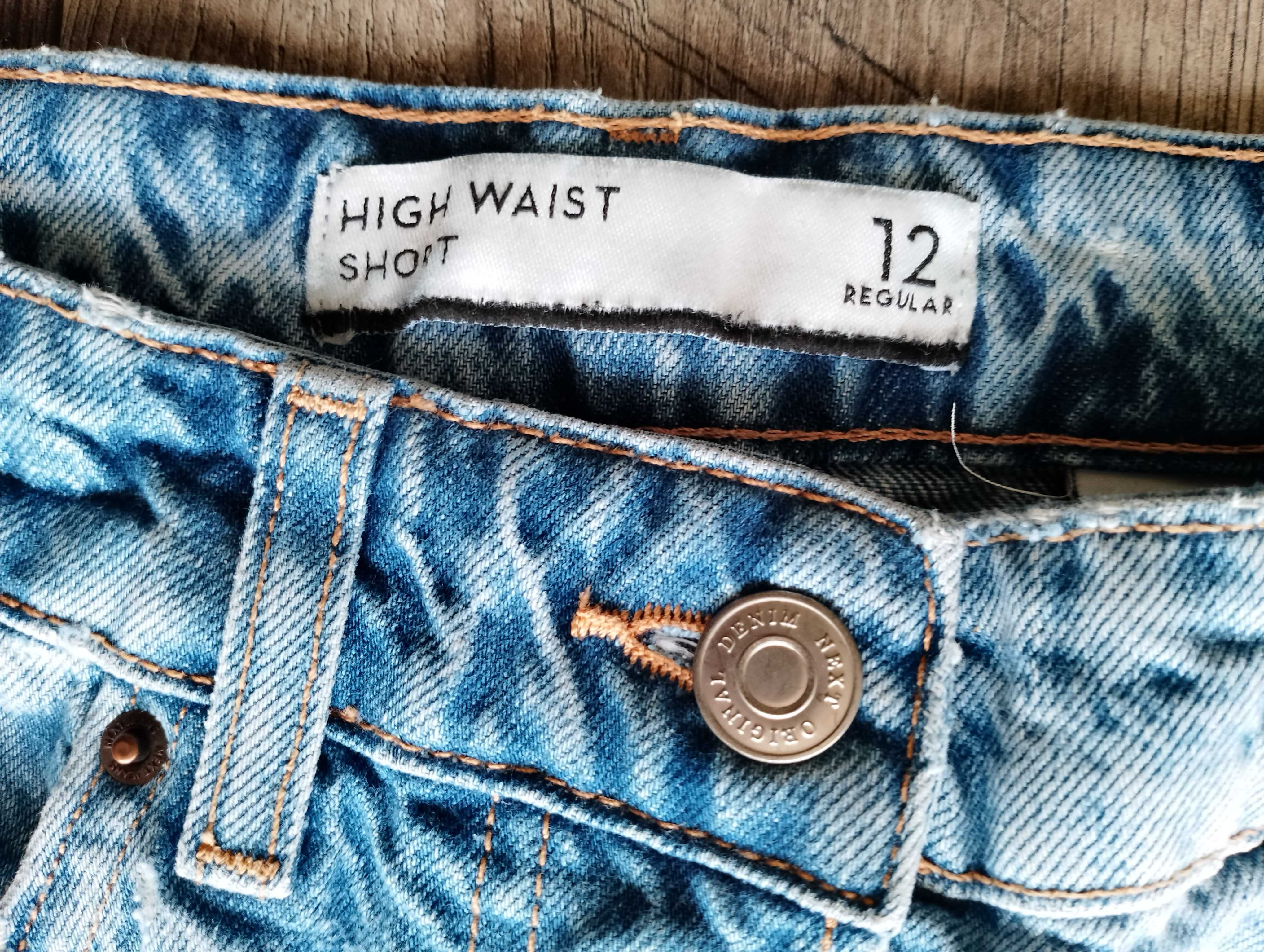 Nowe ! Szorty dżinsowe Next r.40 (uk 12)