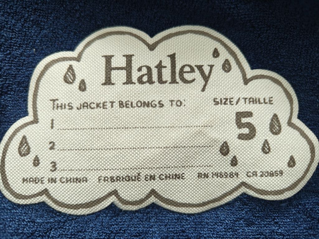 Куртка дощовик Hatley що змінює колір 5 років