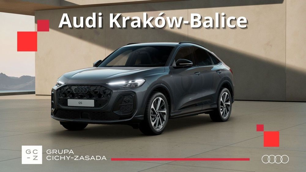 Audi Q5 Sportback e-hybrid quattro 220 kW S tronic / do 100km zasięgu na prądzie