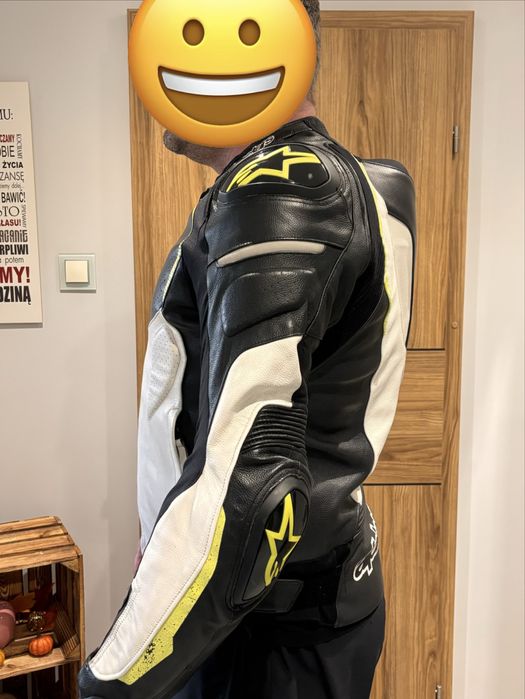 Kurtka motocyklowa skórzana Alpinestars GP pro.Rozmiar 52.