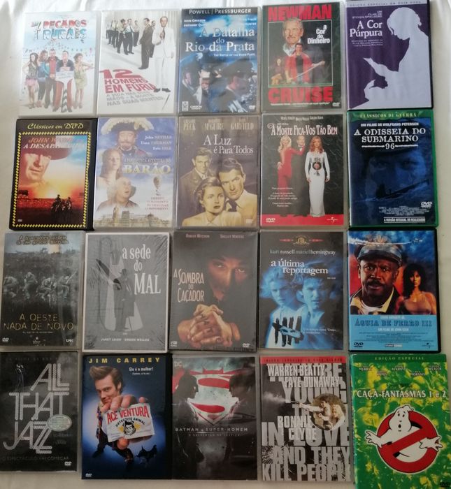 novas entradas-RAROS dvds originais - Lote 1