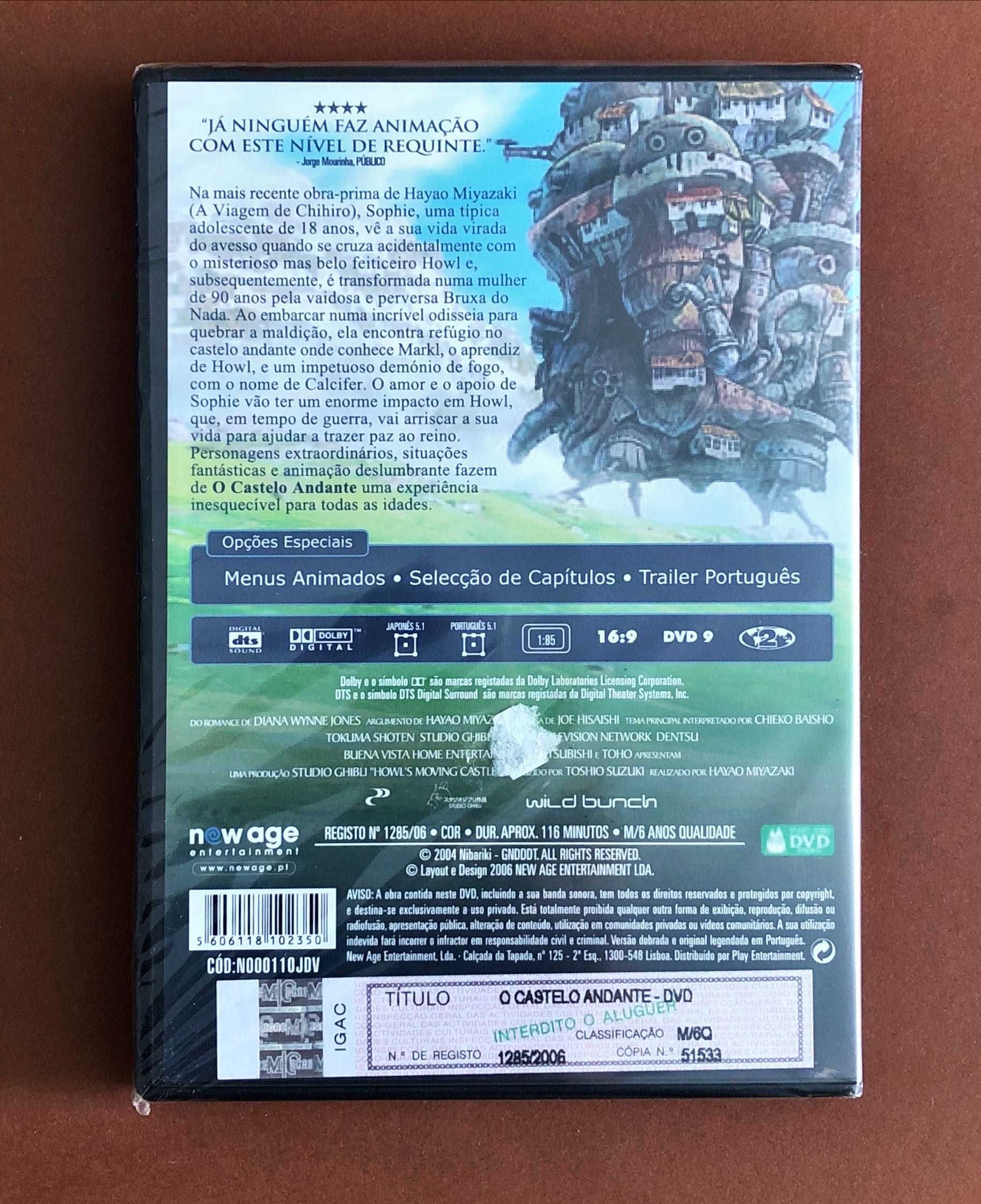 FILME DVD [desde 14€] Castelo Mononoke Nausicaa Ghibli Hayao Miyazaki