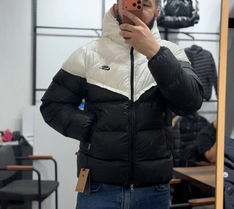 Мужская теплая куртка/пуховик/курта/зимняя куртка