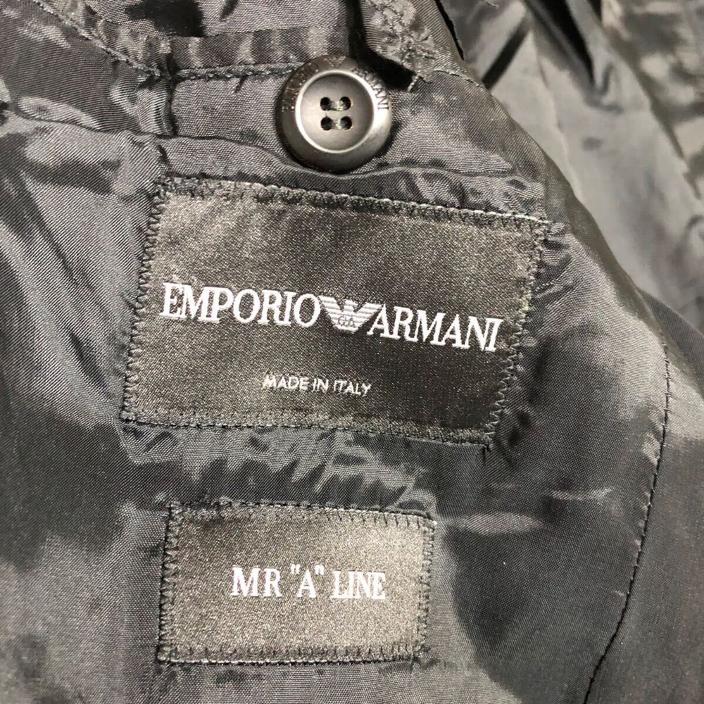 Премиальное пальто Emporio Armani MR “A” LINE