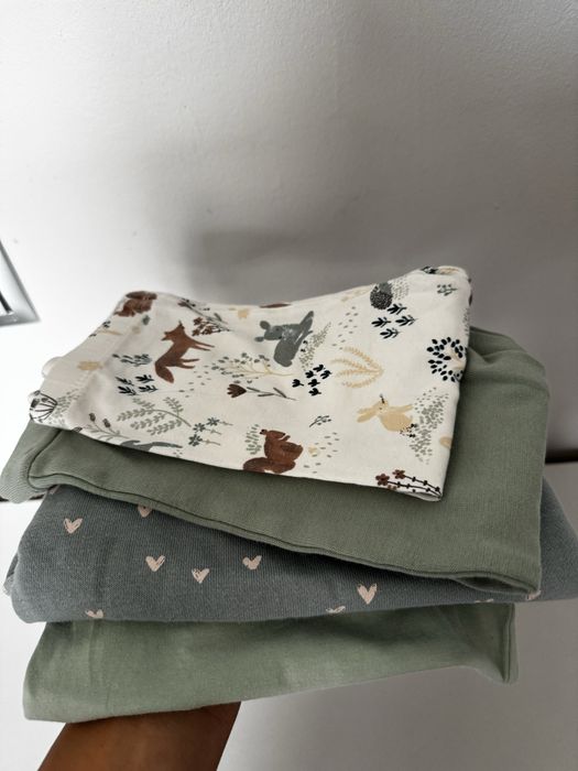 Paka paczka ubran dla dziecka dziewczynki niemowlaka 68 74