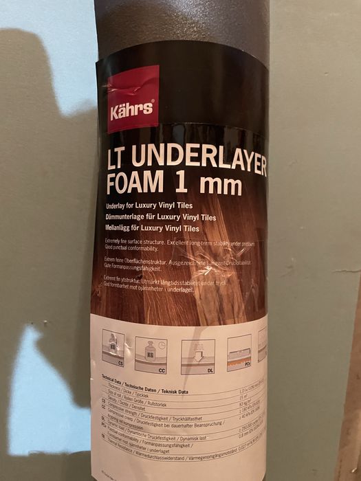 Podkład pod panele 1mm