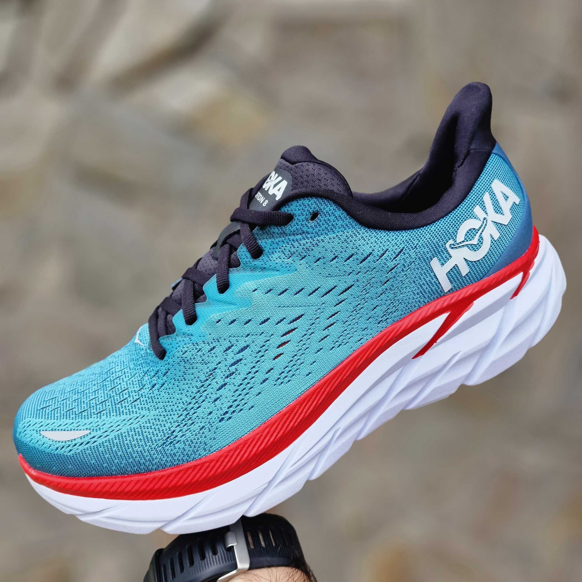 Нові Hoka Clifton 8. 47 розмір. 30.5см устілка