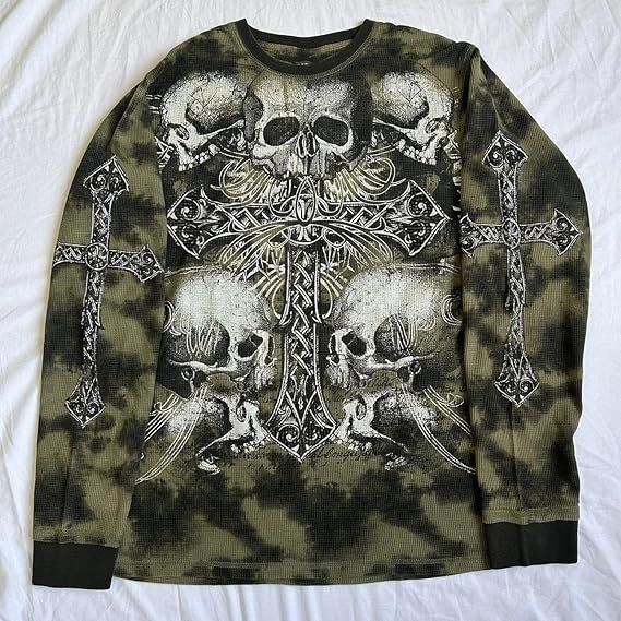 Продам лонгслив sk8 y2k affliction elite.