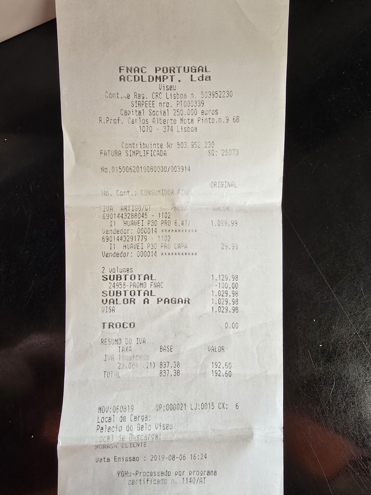 Huawei P30 Pro 256GB Crystal
