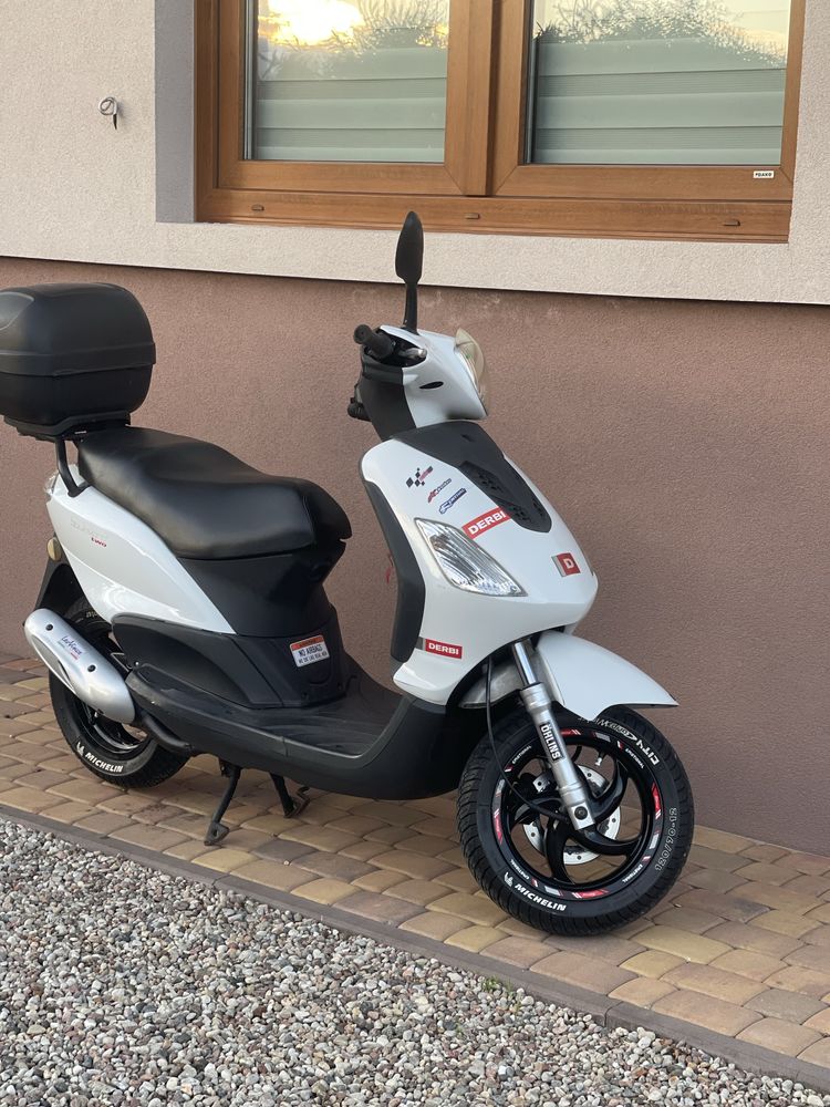 Derbi Boulevard 50 2T – Remont - Tuning wizualny – Stan BDB! - ZAMIANA
