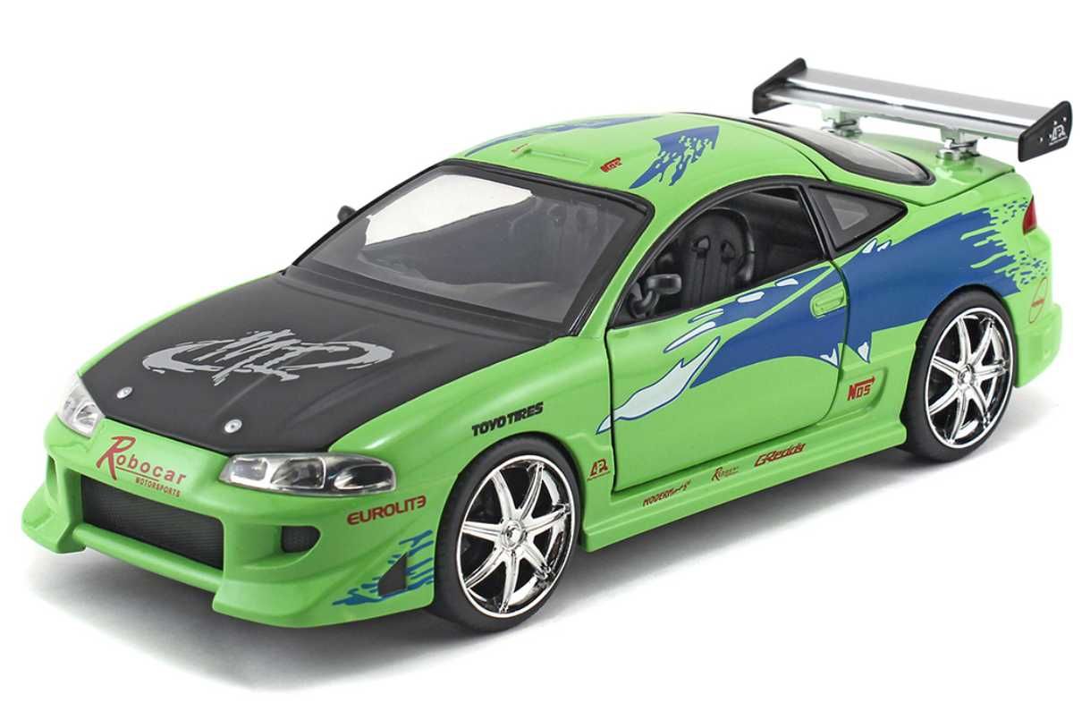 Brian’s Mitsubishi Eclipse Fast and Furious Diecast 1/24 1995