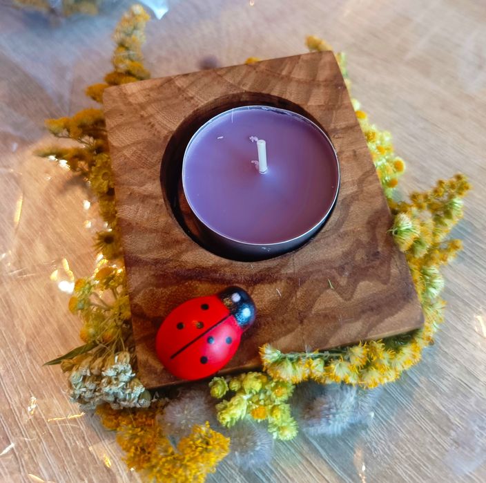 Świecznik handmade
