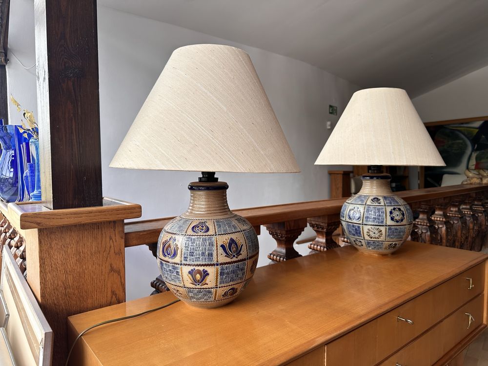 Mid century modern para lamp glazura solna