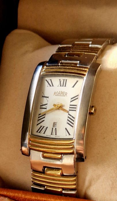 Szwajcarski Zegarek Męski Roamer Kostka  !!!  DOBRY  STAN !