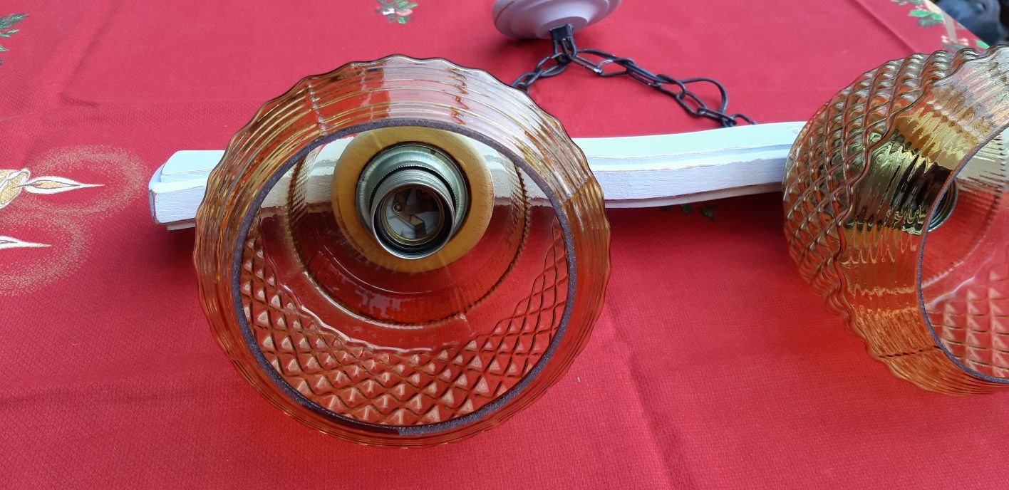 Lampa sufitowa 2 klosze