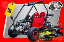 Buggy Gokart UTV 125cc Automat El. Start Wsteczny DUŻE KOŁA KOŁA 7'