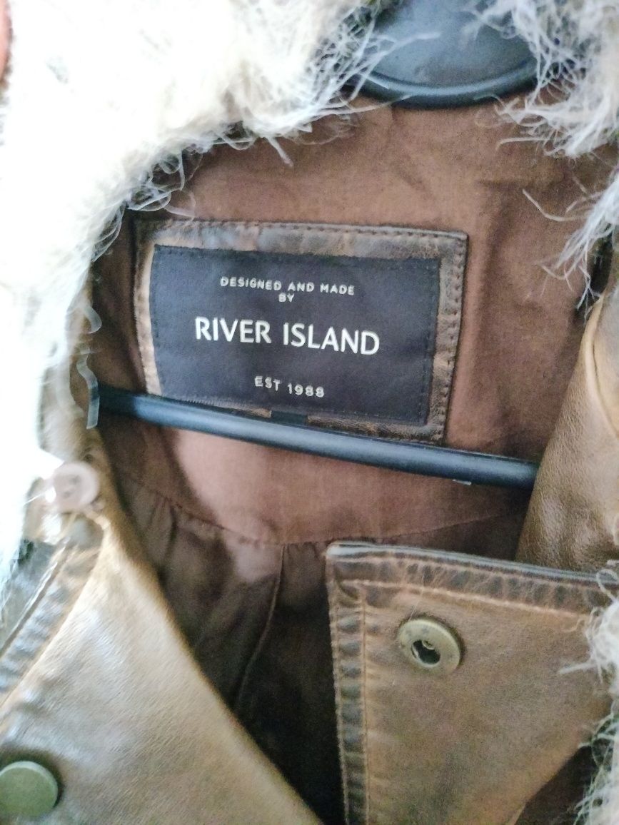 Ramoneska z odpinanym futerkiem River Island