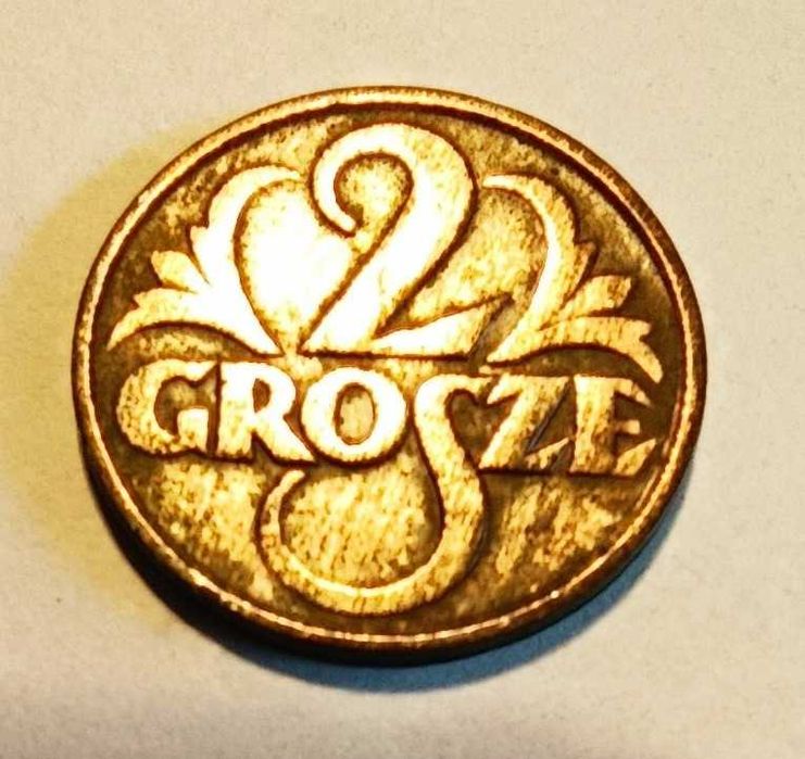 2 grosze 1928 brąz II RP