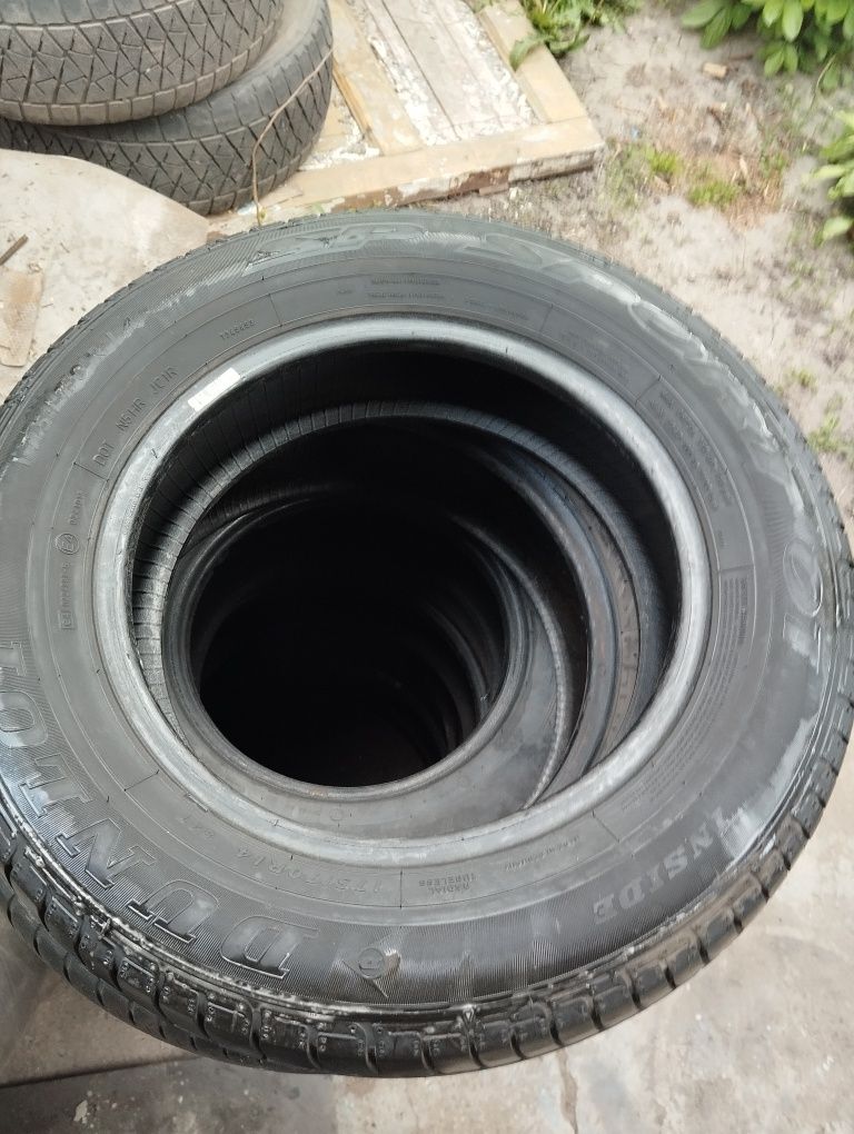 Одна літня шина Dunlop 175/70/14