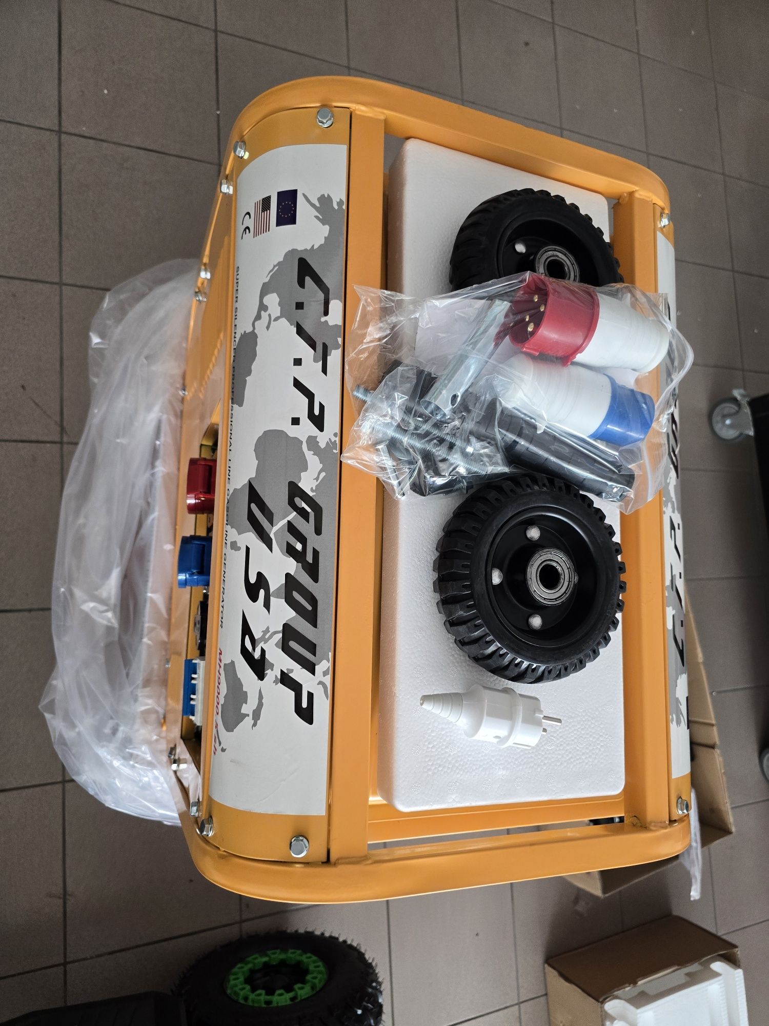 Gerador gasolina de 9000 watts novo
