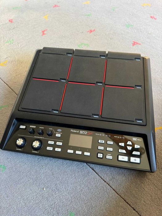 Roland SPD-SX Sampling Pad + Flight Case + USB Cable + Drumsticks — Like New!64284610849153120