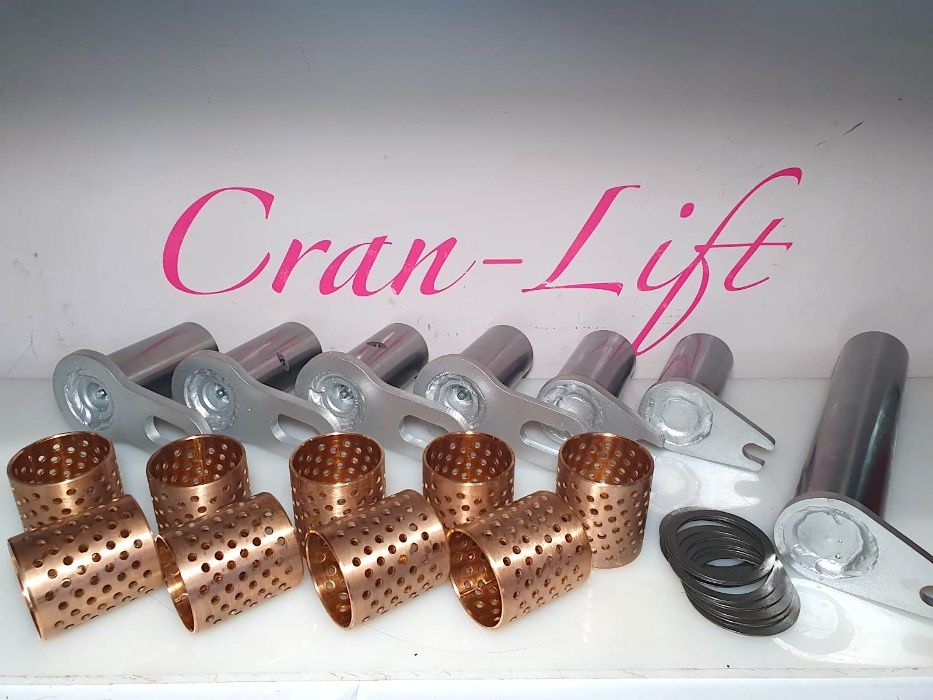 Chwytak do drewna Loglift x43, x53 Zestaw sworzni i tulejek