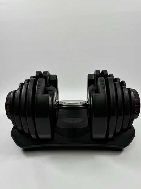 гантеля до 40 кг регулируемая 17 уровней + платформа гантелі гантель