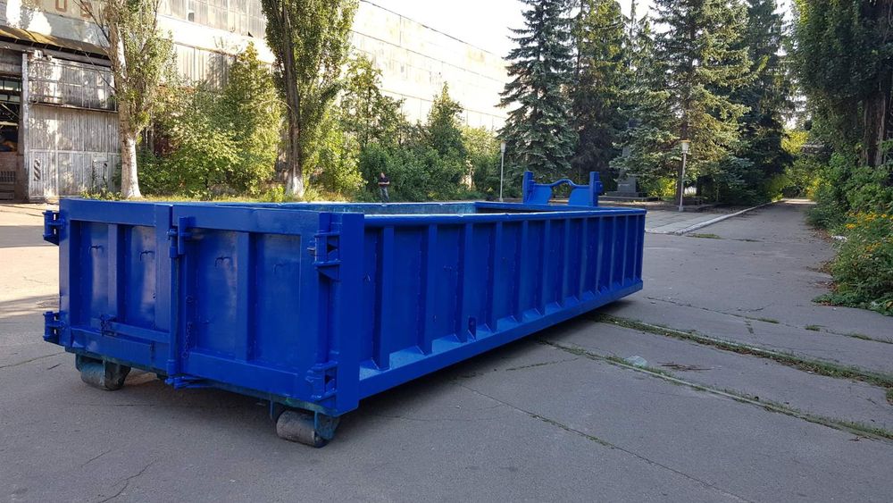 Контейнер для буд сміття, Вивіз сміття