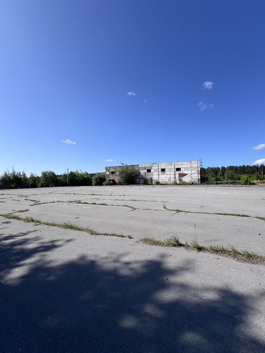 Продаж промислового приміщення 800 м2, з ділянкою у власності!!!