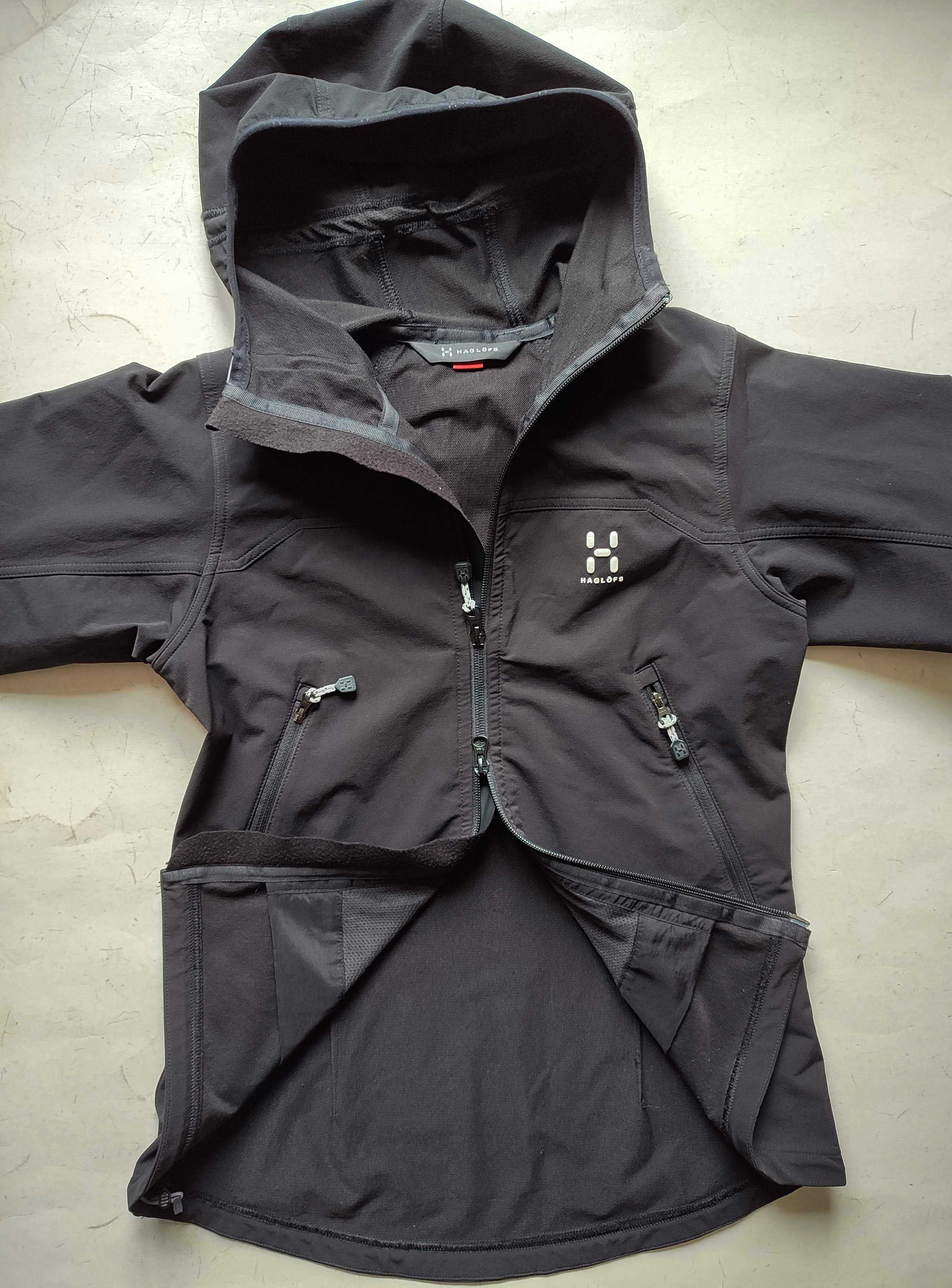 Куртка HAGLÖFS Softshell Wos S black