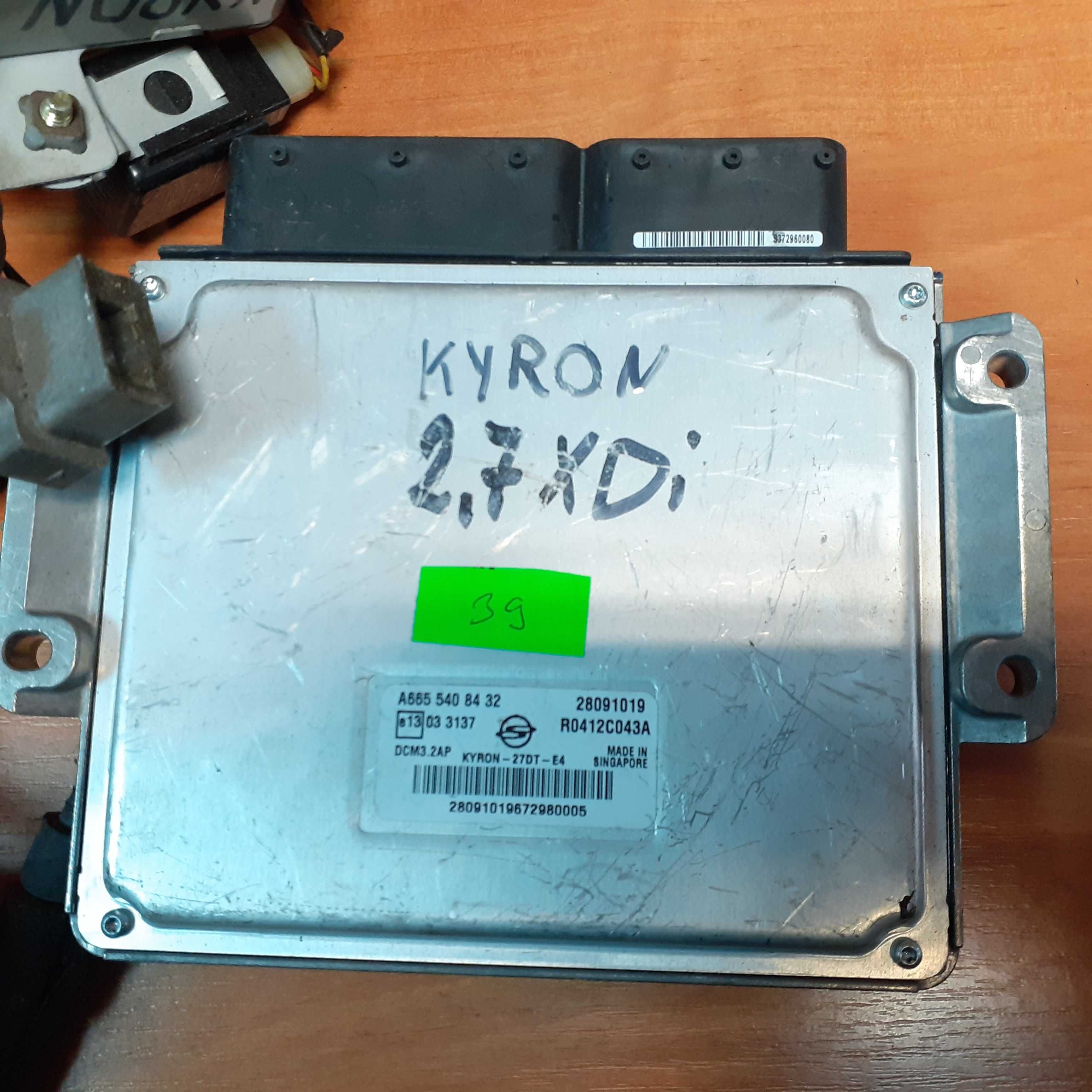 Zestaw Startowy Ssangyoung Kyron Nr.39