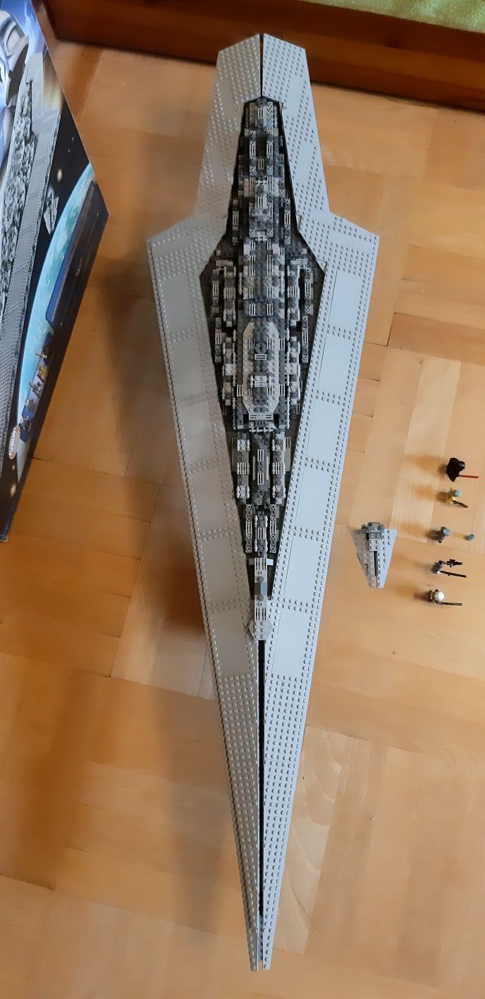 Lego Star Wars 10221 Super Star Destroyer figurki pudełko instrukcja
