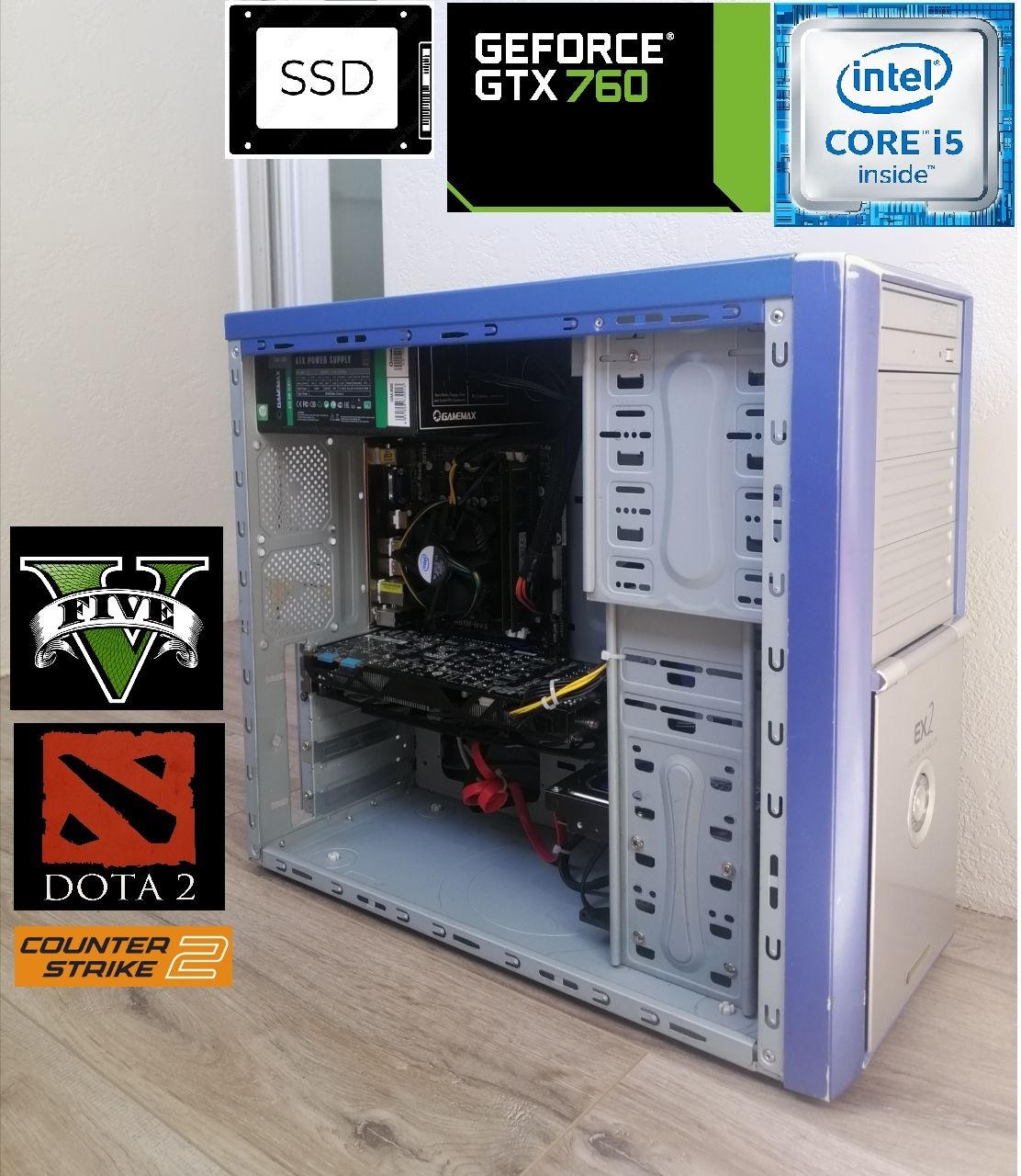 Игровой компьютер, core i5, gtx760, пк