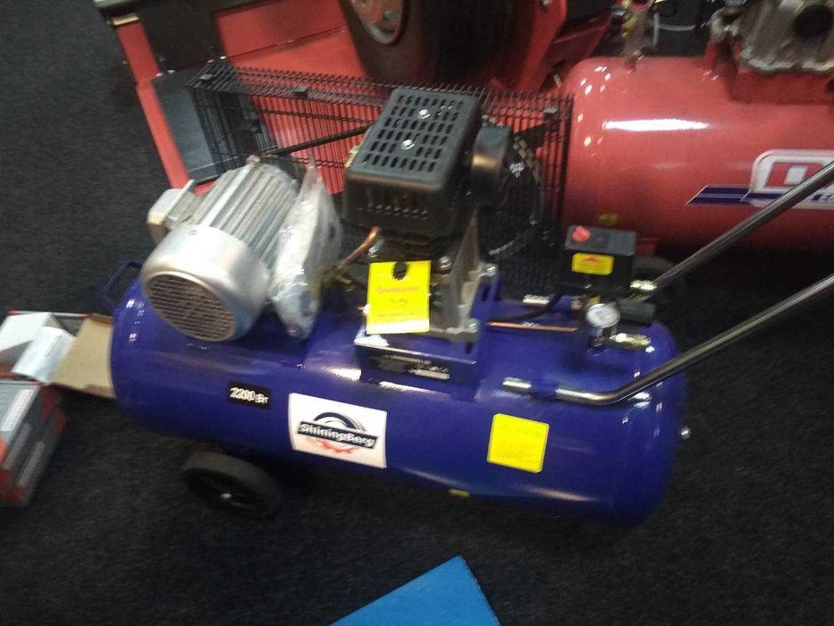 Компрессор поршневой (воздушный) 100 л, 353 л/мин, 220/380 В