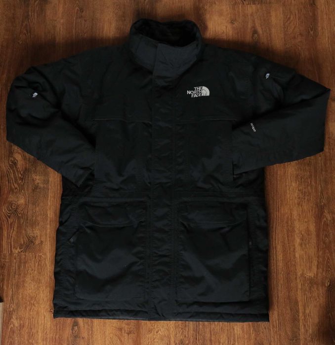 The North Face Mens McMurdo Down Parka HyVent Black Jacket L-XL размер