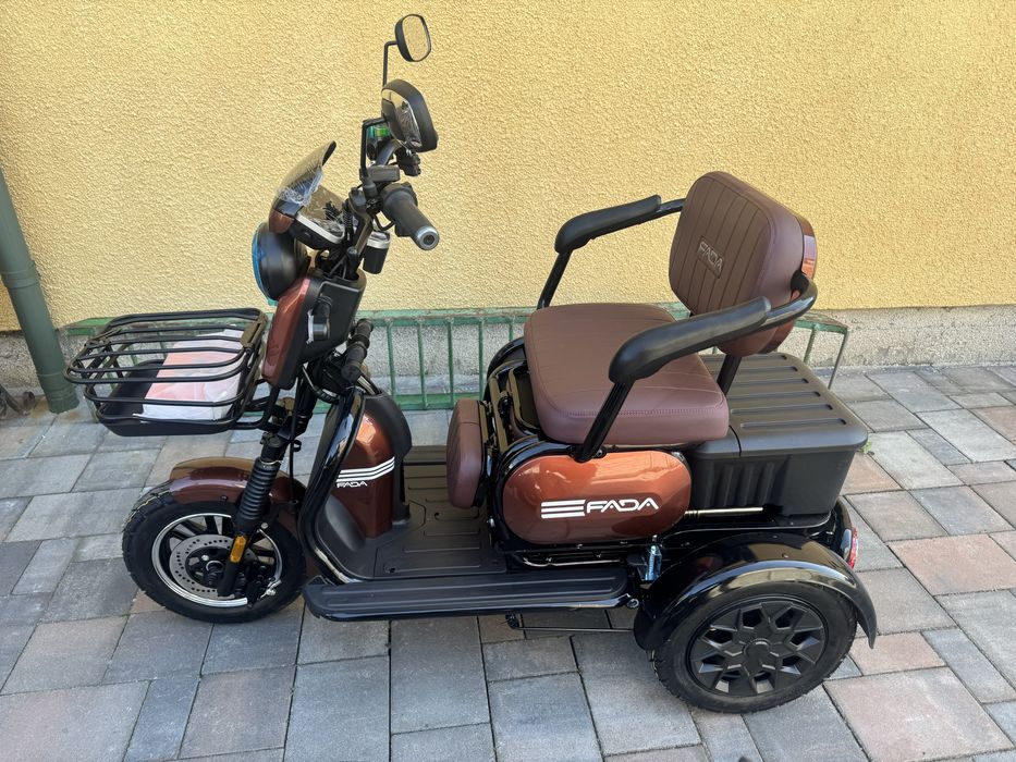 Електротрицикл FADA OLDI MAX 1100WAT. Доставка