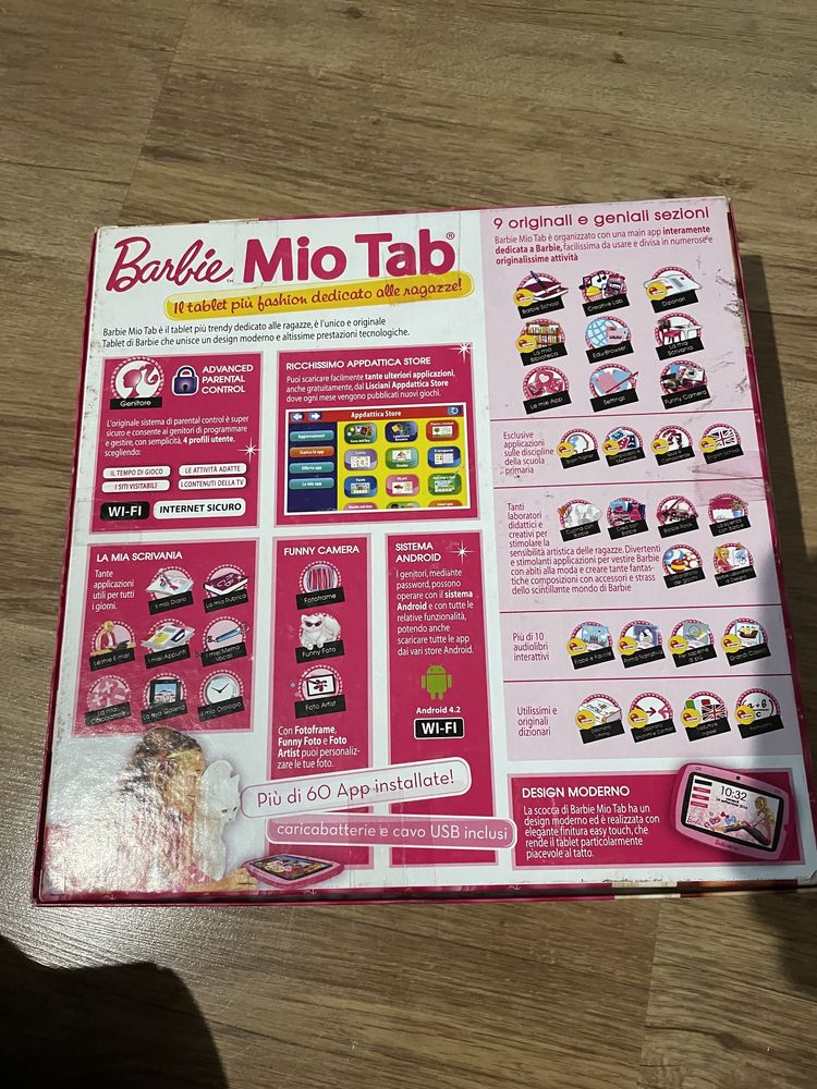 Tablet mio tab barbie