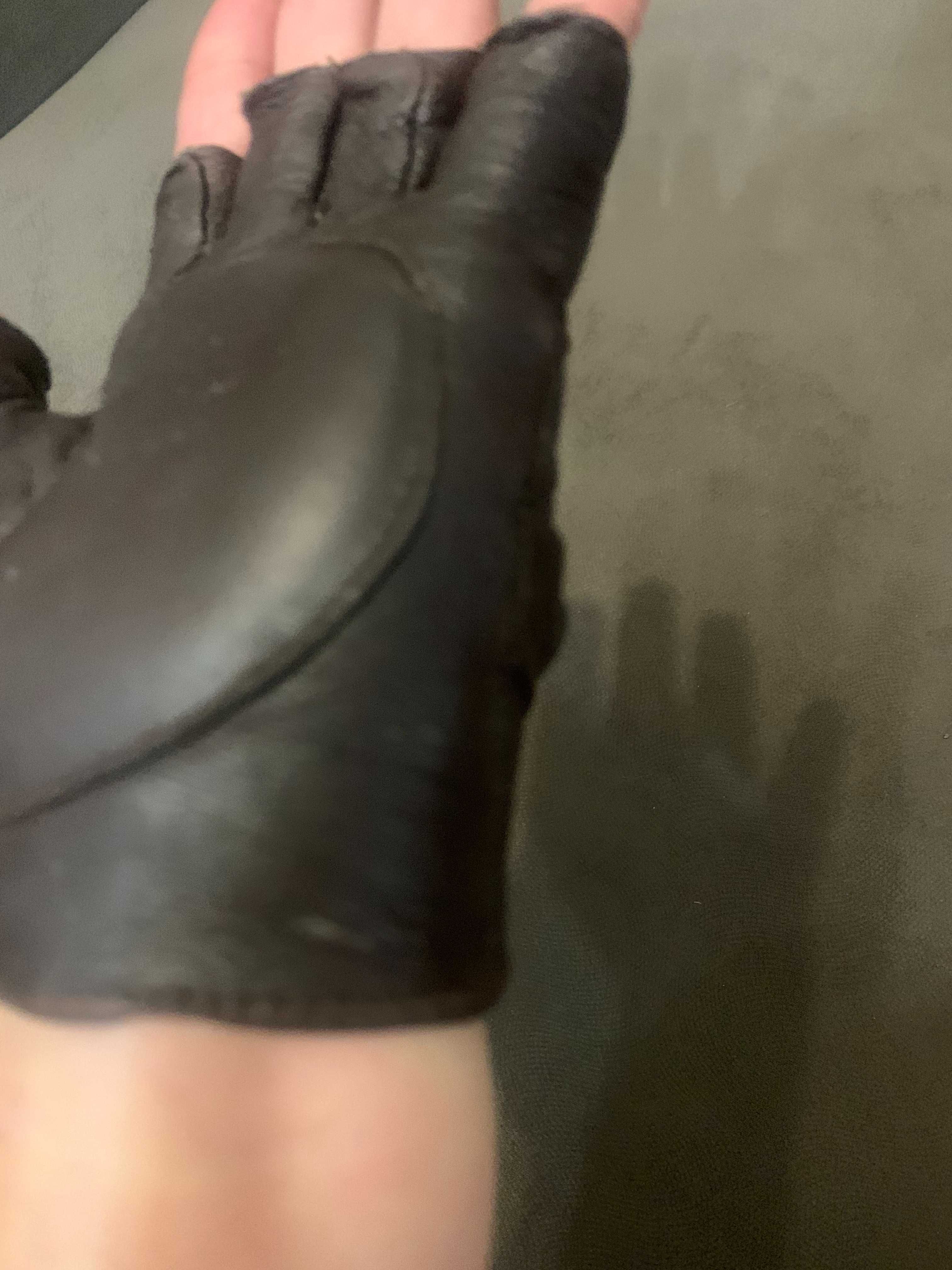 Перчатки беспалые кожаные KANGYU размер 7