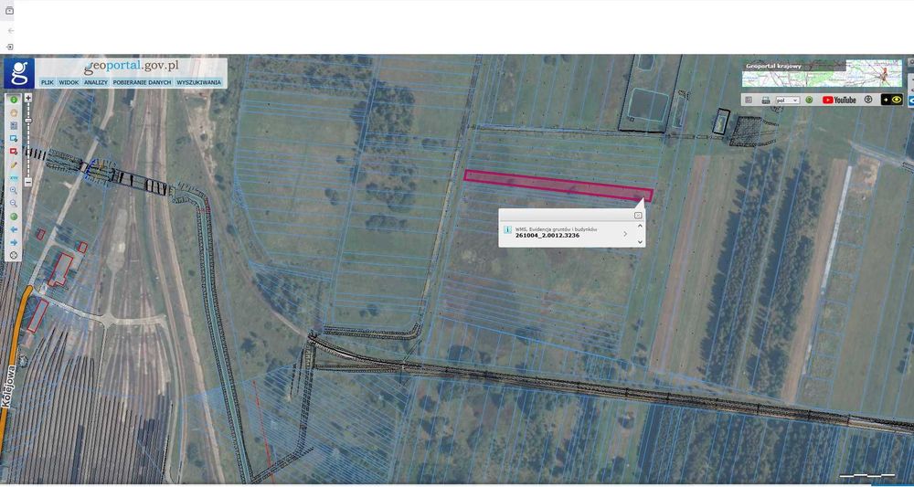 syndyk sprzeda działkę w Skarżysku Kościelnym