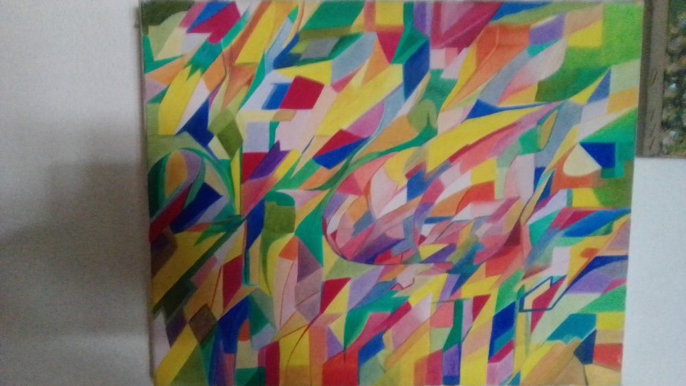 Quadro óleo sobretela de António Afonso Motivo Seios