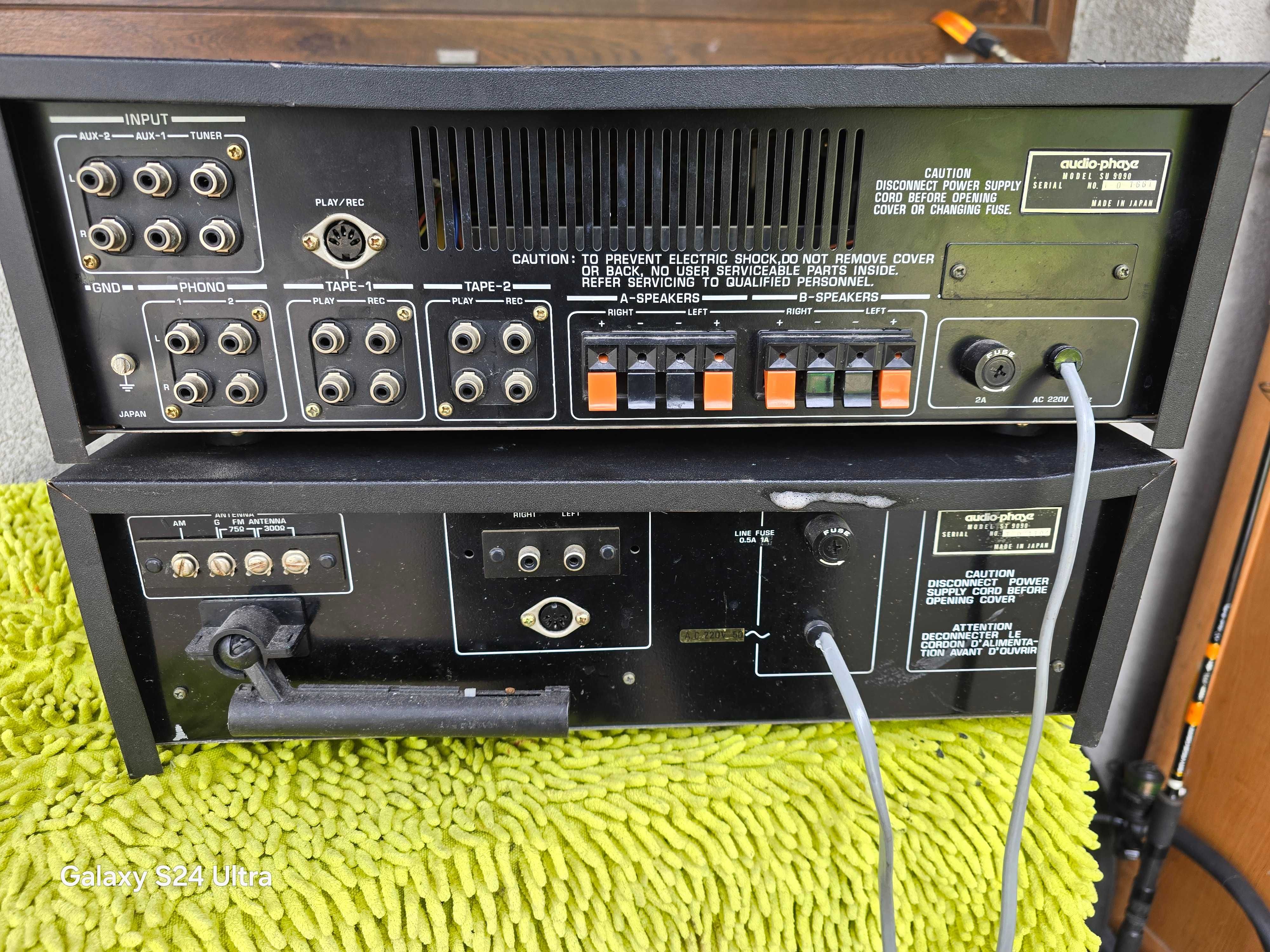 wzmacniacz+tuner Audio Phase vintage