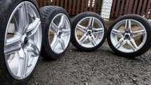 Koła Skoda VW Audi Seat Mercedes BMW 18 cali 5x112 ET45 Opony 225/45