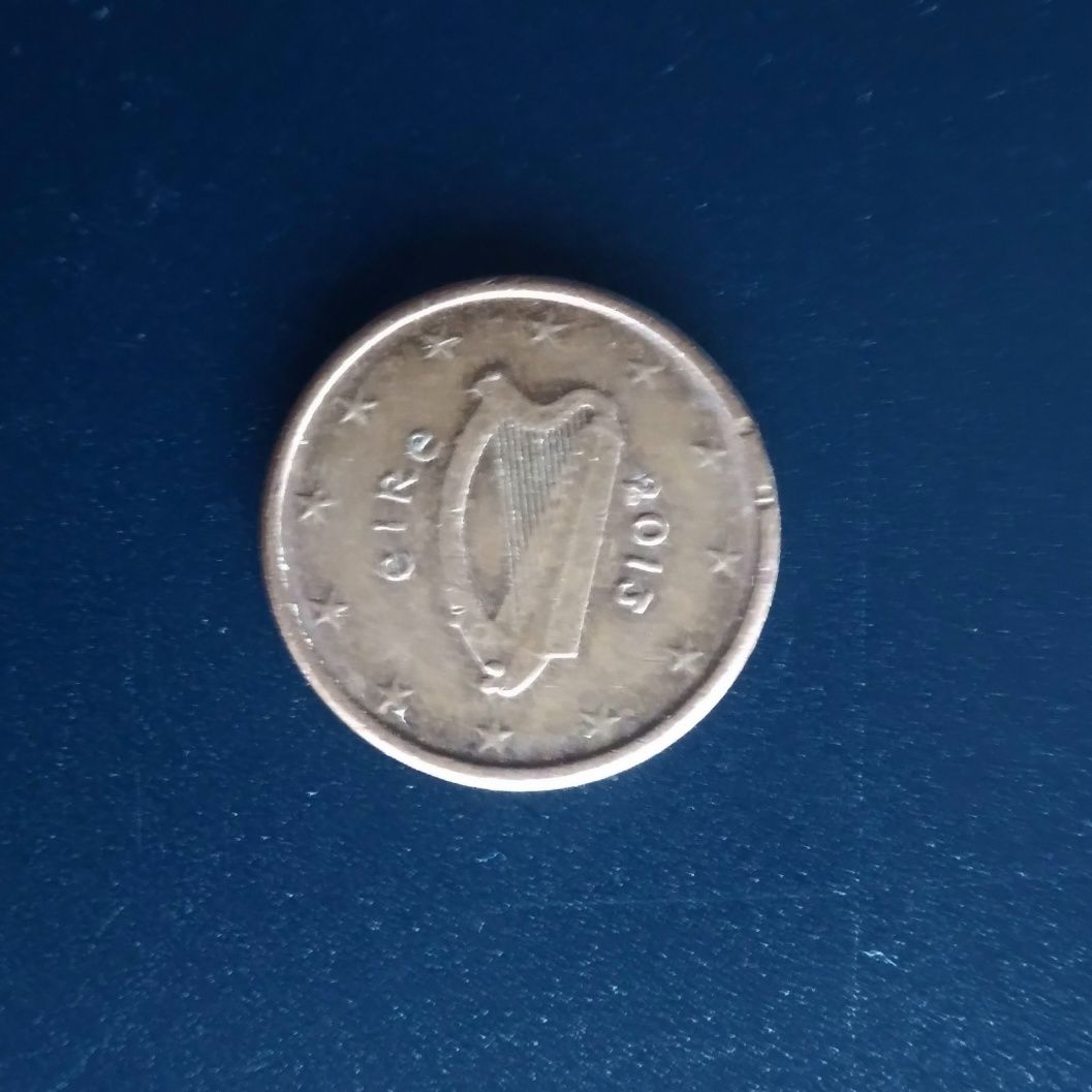 Moedas raras de 1 eurocent de Irlanda