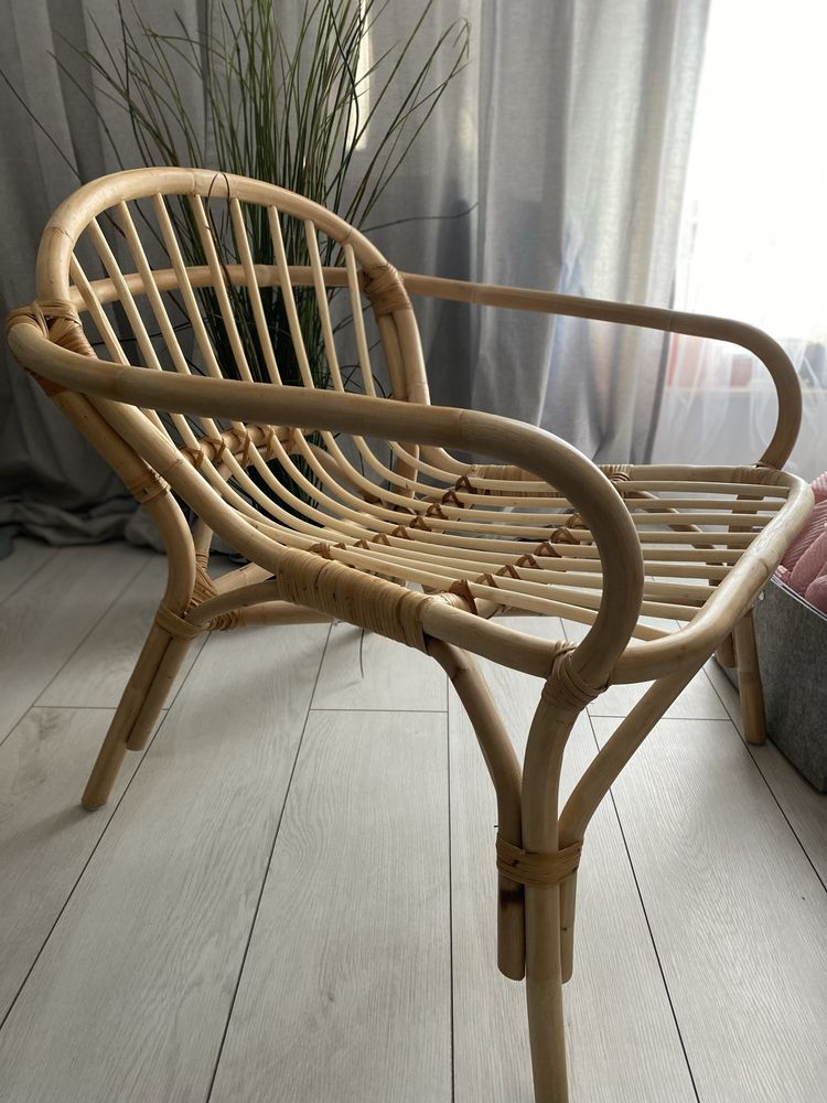 Ikea fotel rattan - kolekcja limitowana