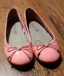 Baleriny Zara roz 28