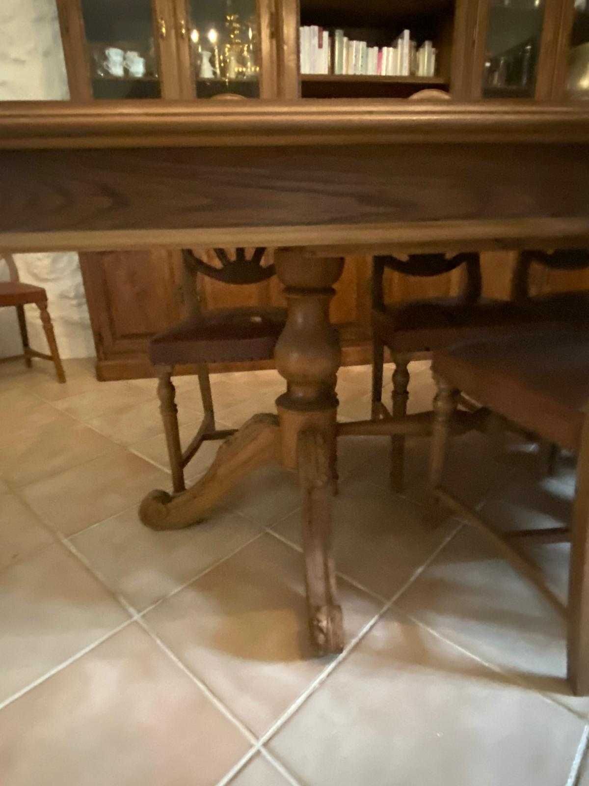 mobilia de sala em castanheiro como nova