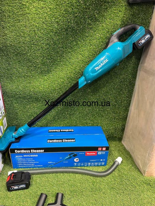 Акумуляторний пилосос Makita HVC5050 (48V, 6 AH) АКБ пилосос Макіта