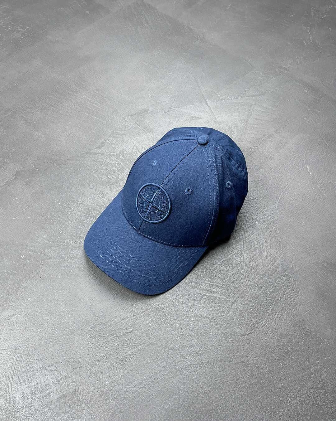 Кепка Stone Island 99168 Cotton Cap Marine Blue SI0147-MB