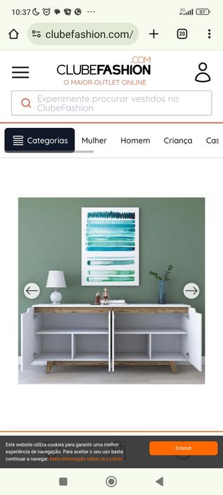 Aparador NOVO na caixa