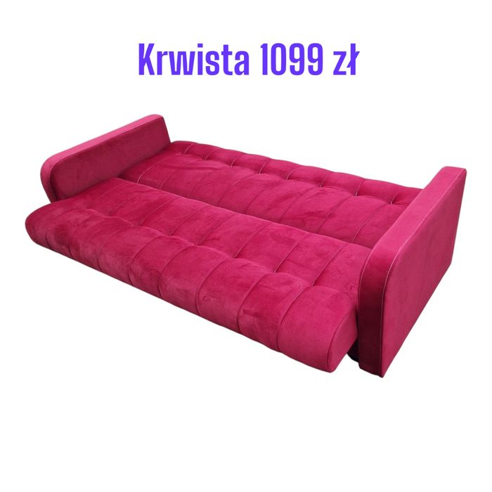 Nowe: wersalka z bokami, POLSKA PRODUKCJA, różne kolory, dostawa